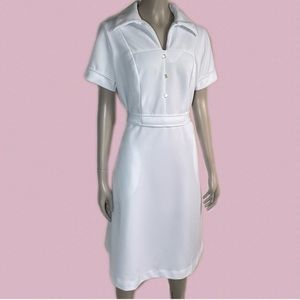 1960s Retro Midi Dress